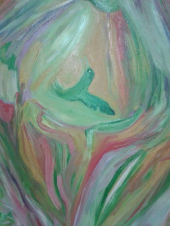 TINTA ÓLEO SOBRE TELA - 60X50 - PRIMEIRA VISÃO